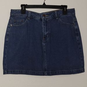 Forever 21 Plus Jean Mini Skirt